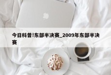 今日科普!东部半决赛_2009年东部半决赛