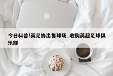 今日科普!英足协出售球场_收购英超足球俱乐部