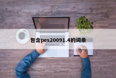 包含pes20091.4的词条