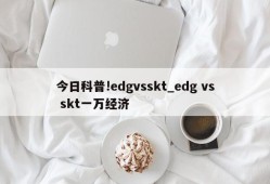 今日科普!edgvsskt_edg vs skt一万经济