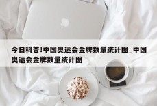 今日科普!中国奥运会金牌数量统计图_中国奥运会金牌数量统计图